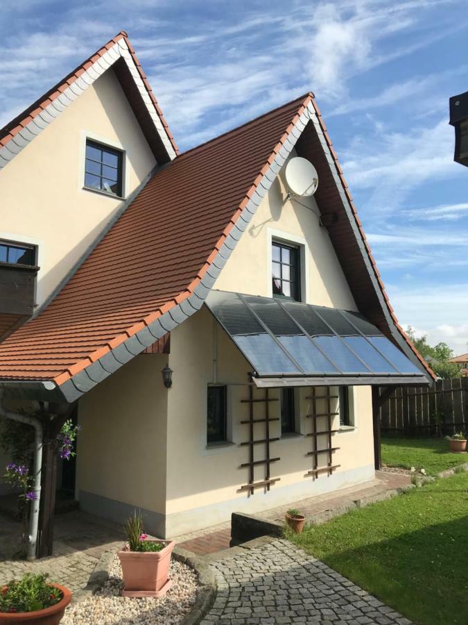 Ferienwohnung "Gruenes Tor" Bei Dresden Dohna Exterior foto